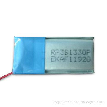 Prismatic Bluetooth Battery with Capacity of 100mAh